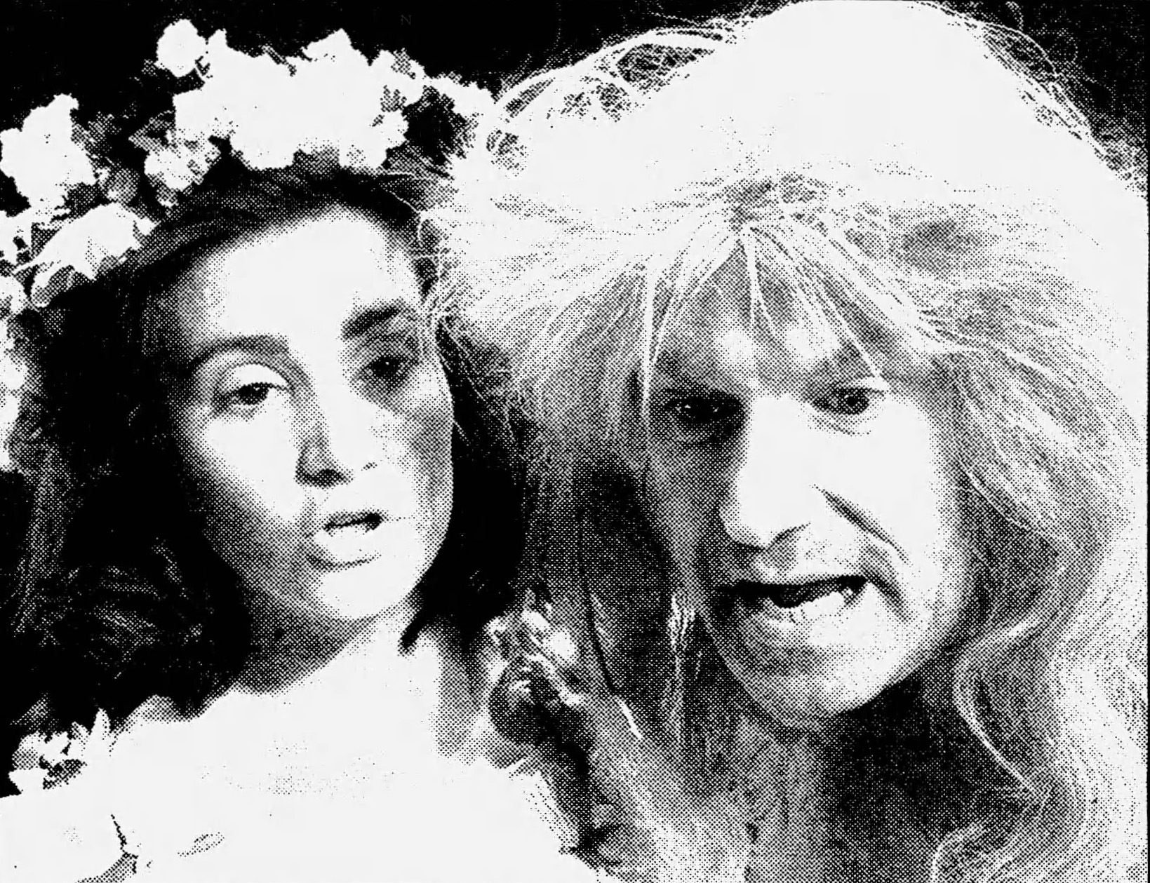 Jule-Kate Olivier (Grace) and Reg Stewart (Bagman)